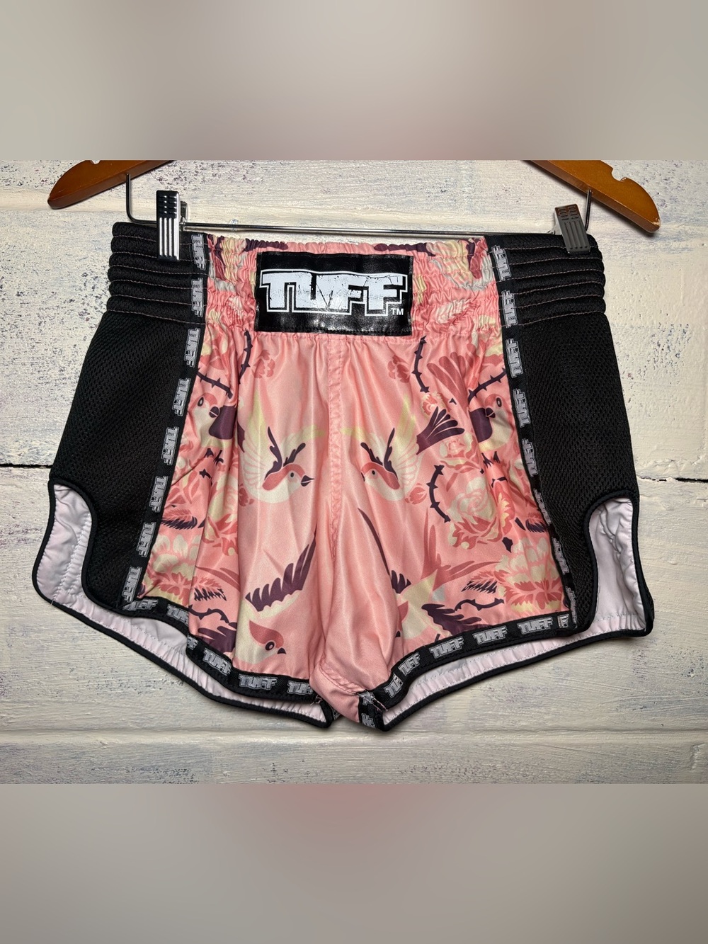 TUFF Muay Thai Boxing Shorts New Retro Style size M